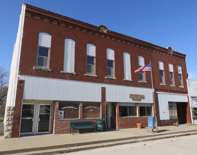 Masonic Lodge, I.O.O.F. Hall, and Post Office 50123 (Humeston, Iowa) a photo on Flickriver