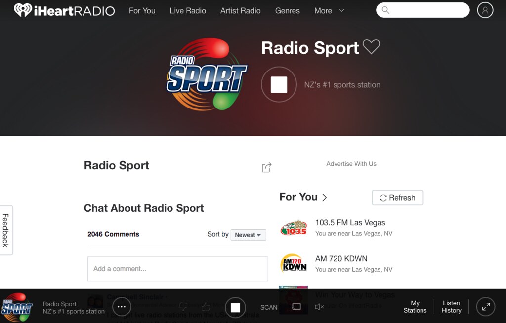 Listen to Radio Sport Radio Live Stream Online Free iH… Flickr