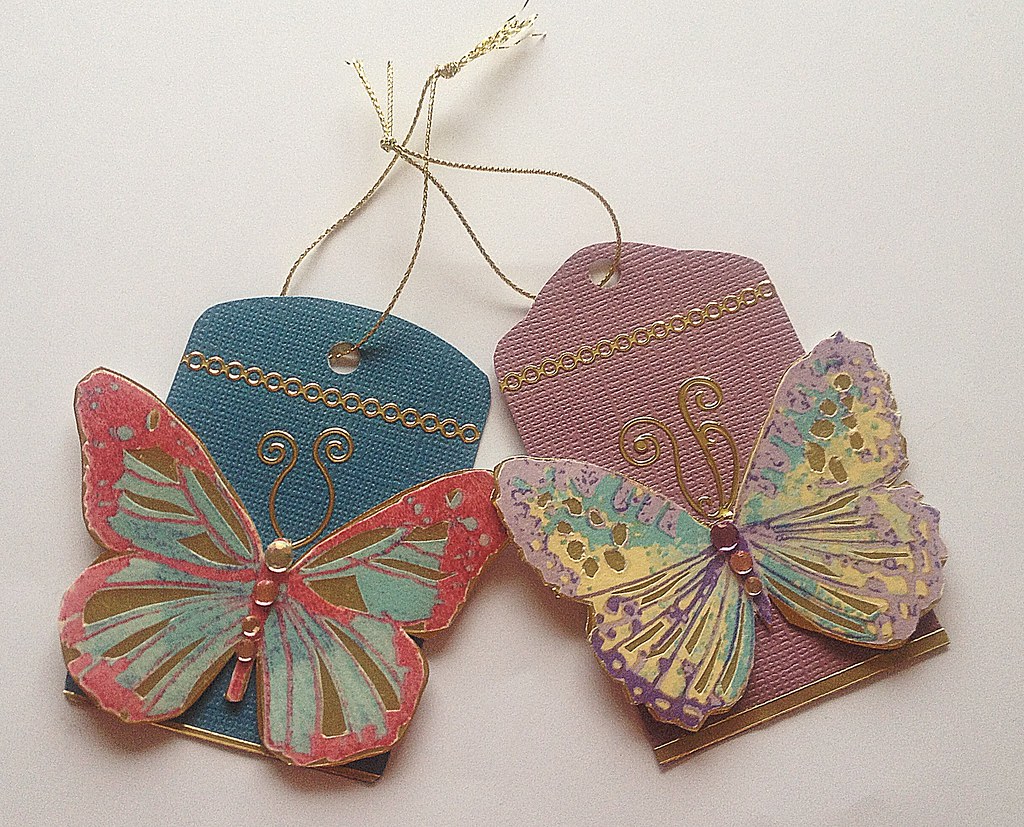 Gift Tags Handmade butterfly gift tags, ideas to sell