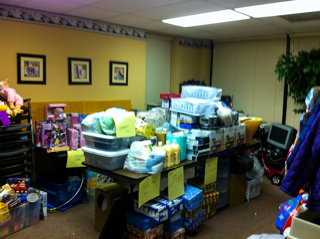 Toys and clothes collected for the CAII Holiday Wish List … Flickr