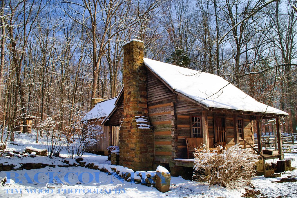 Winter Cabin O'Bannon Woods State Park, Indiana (2012). Ph… Flickr