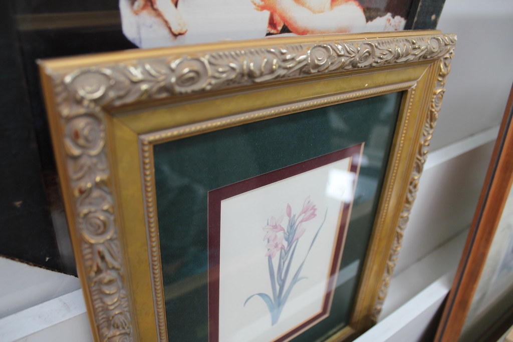 Frame w/ art Assortment of Frames .99+ Salvation Army Thr… Flickr