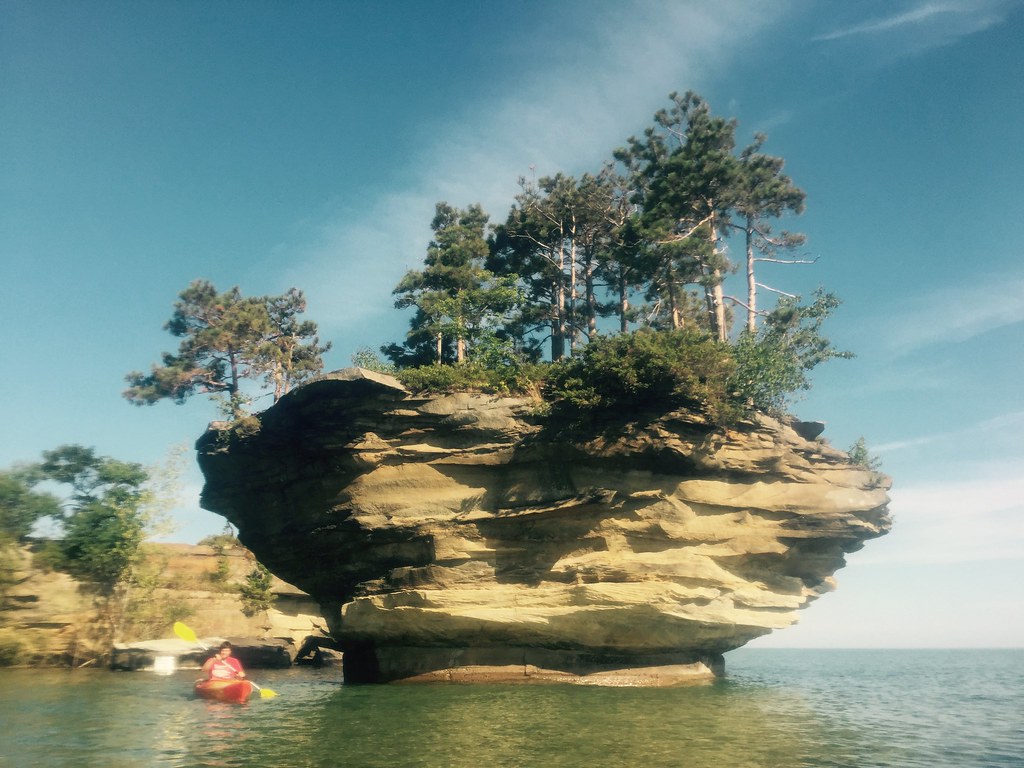 Turnip Rock Pointe Aux Barques, Michigan Available at sh… Flickr
