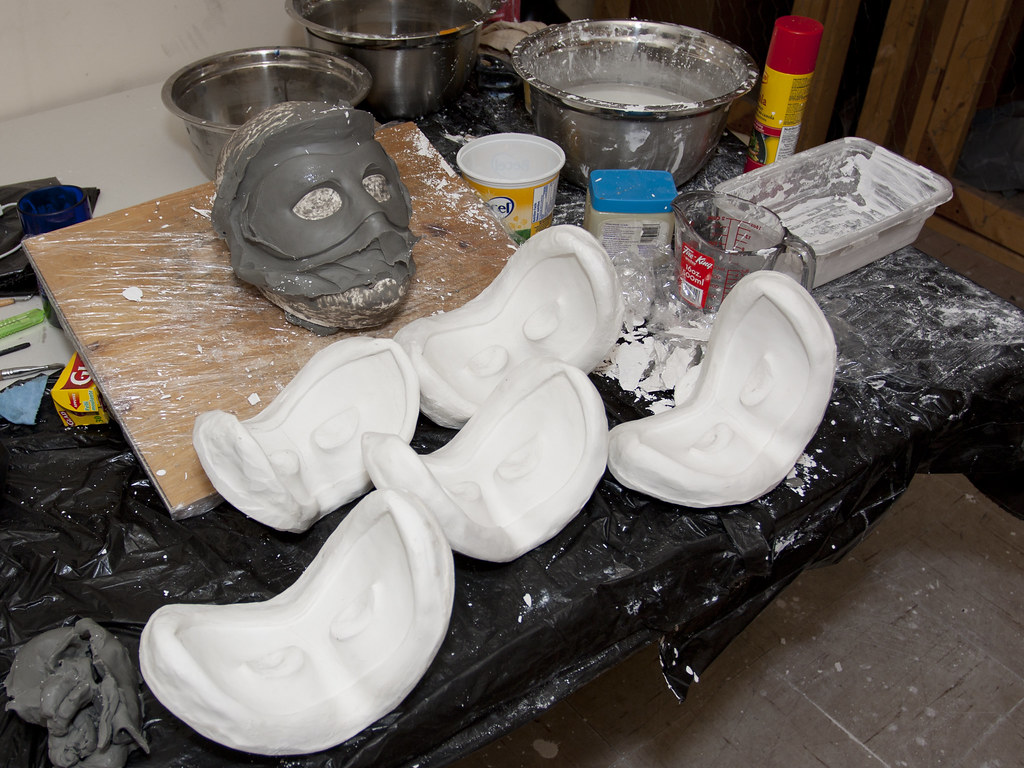 The Committed Mask Mold Casting6 I have to make 70 mask in… Flickr