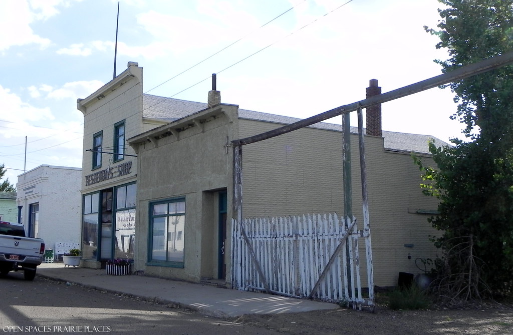Downtown, Flaxville Montana Flaxville is a tiny farming to… Flickr