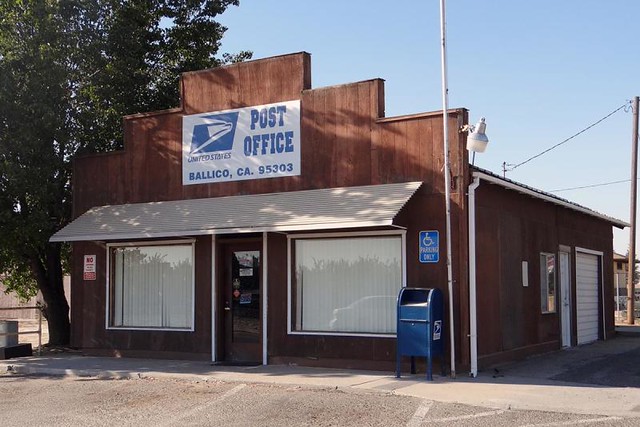Ballico, CA post office Merced County. Photo by E Kalish, … Flickr