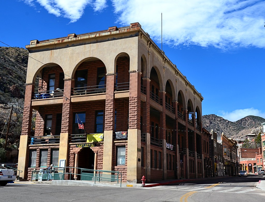 Bisbee Post Office Seen in the historic town of Bisbee, ho… Flickr