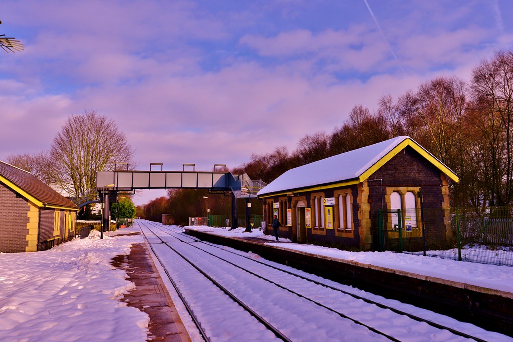 Garswood Train Station UK a photo on Flickriver