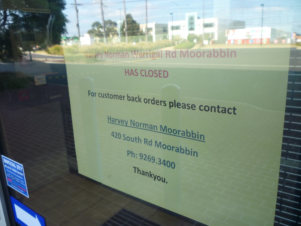 Abandoned Clive Peeters/Harvey Norman Moorabbin Former Cli… Flickr