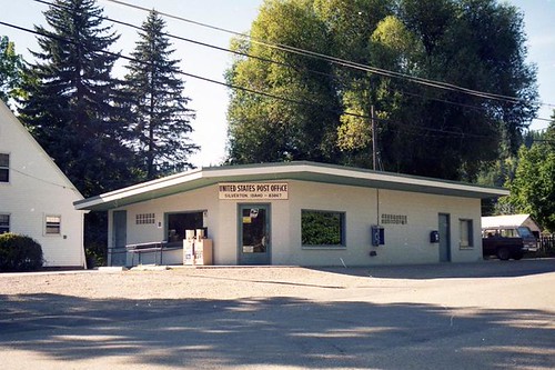 Silverton, ID post office Shoshone County. Photo by J Gall… Flickr