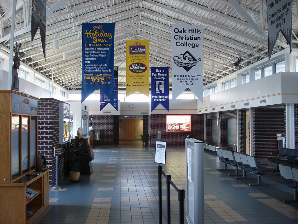 Bemidji Beltrami County Airport This is what the terminal … Flickr