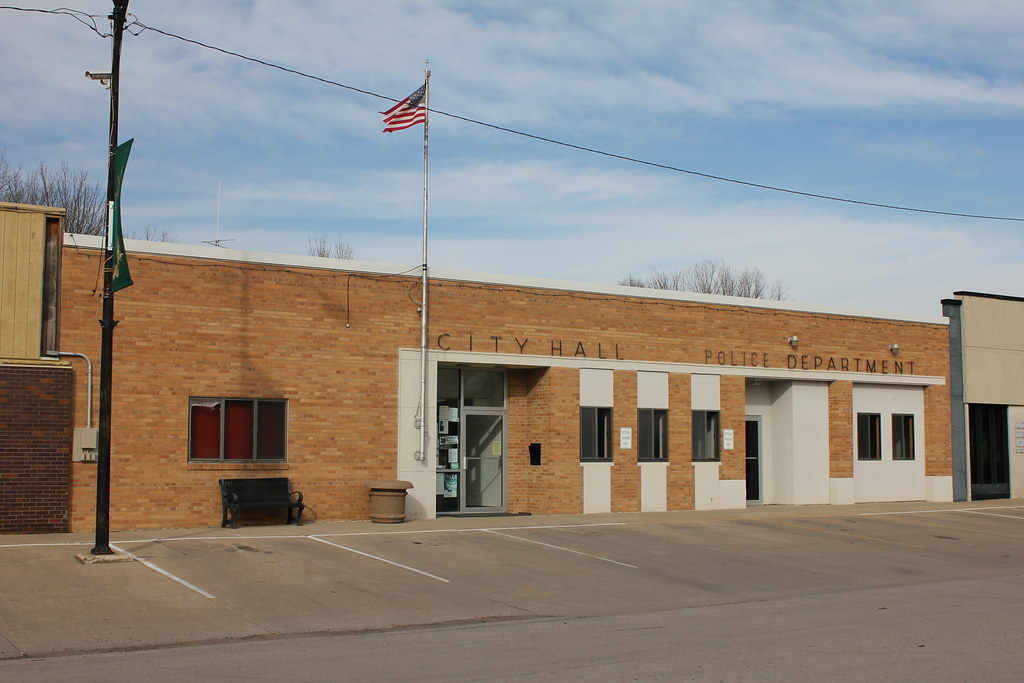City Hall & Police Station Mapleton, IA Tom McLaughlin Flickr
