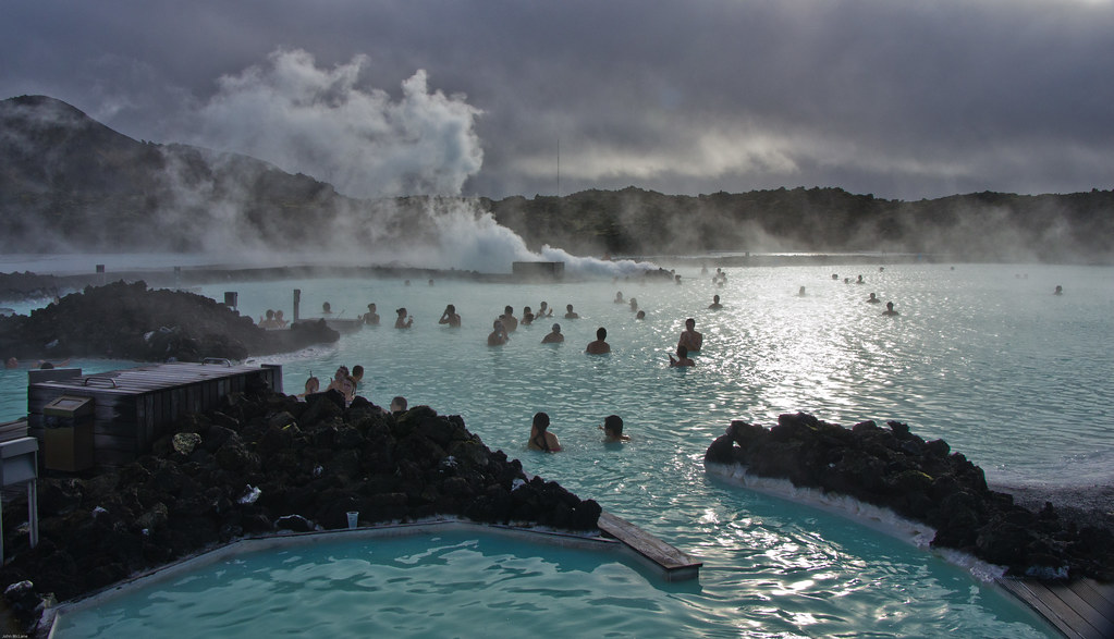 Blue lagoon Blue lagoon at dusk on the first day of our 8 … Flickr