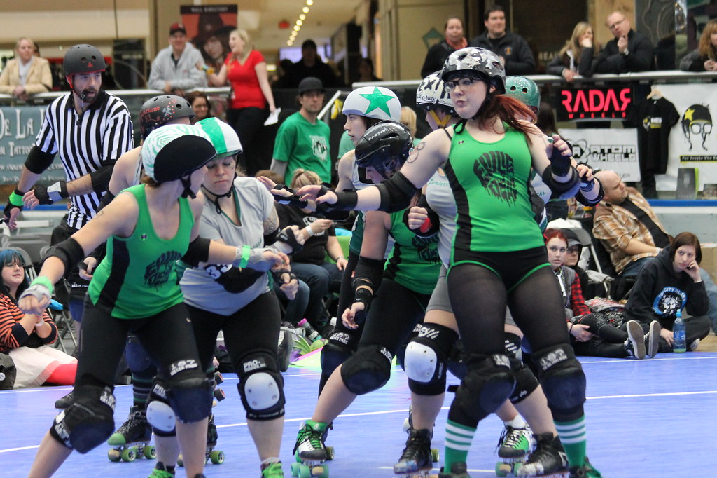Edmonton VS Moncton (Roller Derby Nationals, March 16 2013… Flickr