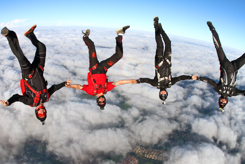 Skydive FreeFly Formation Rick Neves Flickr