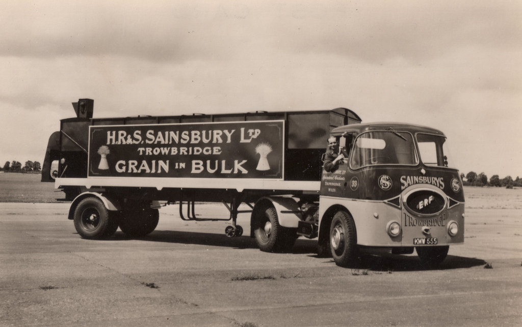 Trowbridge HR&S Sainsbury Ltd Lorry At Keevil airfield. No… Flickr