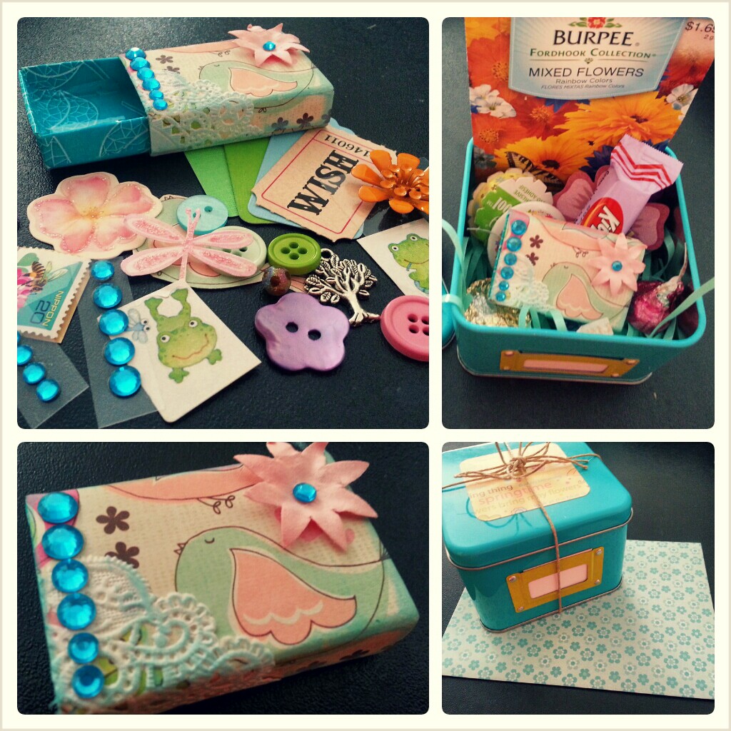 Sweet Spring Time matchboxto send I'm so ready for spring… Flickr