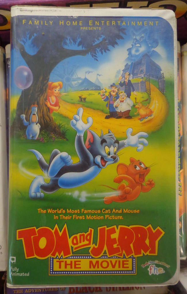 Tom and Jerry The Movie (1993, VHS) Family Home Entertainment a
