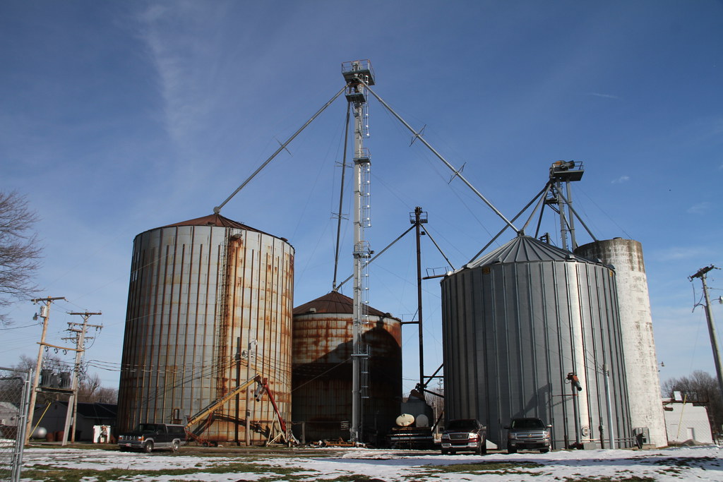 New Ross Indiana, Grain Elevator, Montgomery County IN Flickr