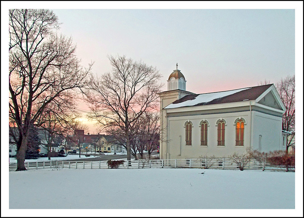 Clinton United Methodist Church I took this photo on Janua… Flickr