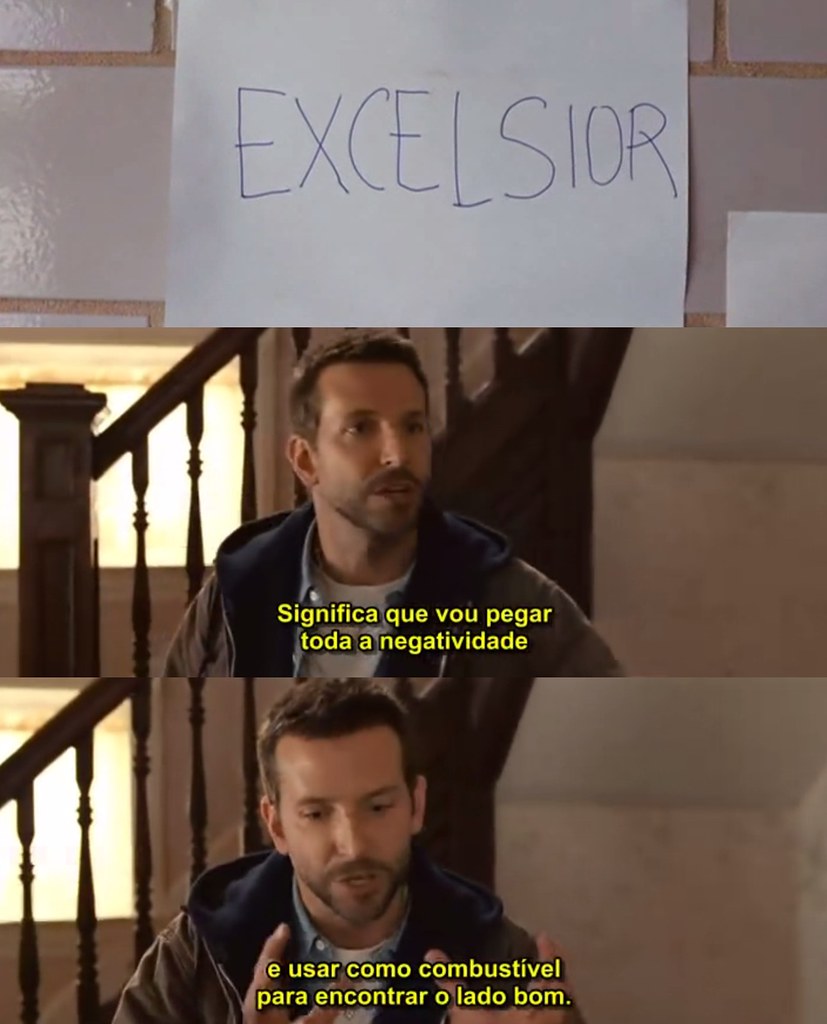 Excelsior Fonte cenas do filme "Silver Linings Playbook".… Karina