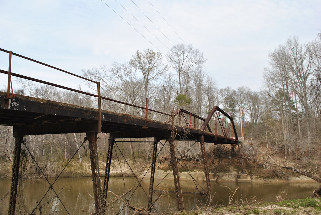 Abandon Bridge Bogue Chitto Creek Chereokee Rose Flickr