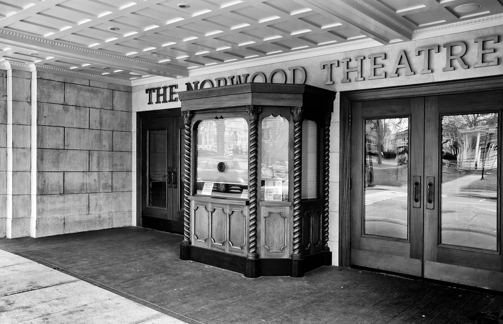 Theater Box Office Norwood Theatre, Norwood, MA Paul Jarvie Flickr