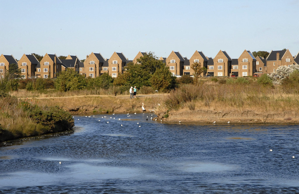 Gunners Park Lake at Gunners Park, Shoeburyness, Essex John Everett