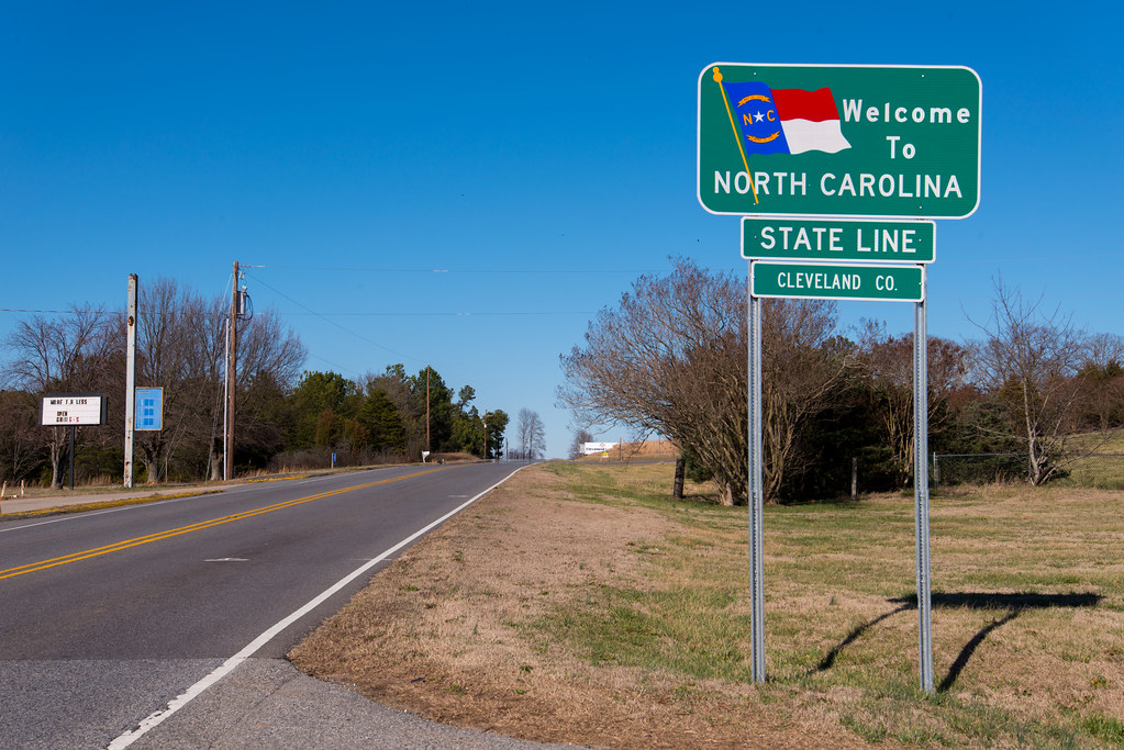 1302010765 Blacksburg to North Carolina sign at t… Flickr