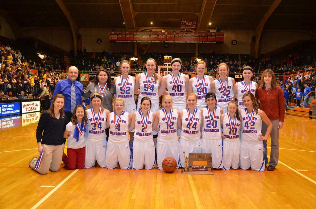 2013 Girls B BasketballChampsWarner March 79, Huron, SD… Flickr