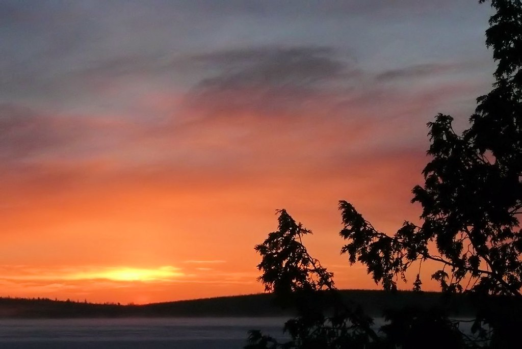 Before the Storm Schoodic Lake, Maine Joline Flickr