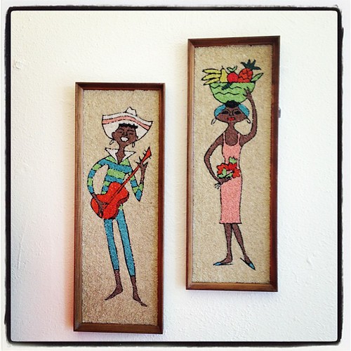 Vintage gravel art wall hangings just in! vintage denver… Flickr