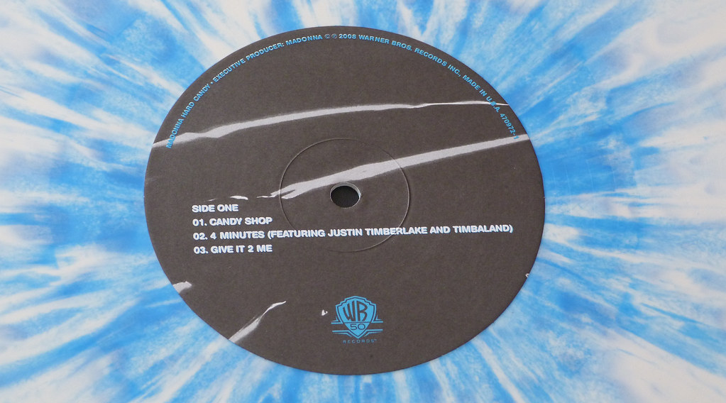 Madonna Hard Candy vinyl Madonna Hard Candy vinyl Labe… Flickr