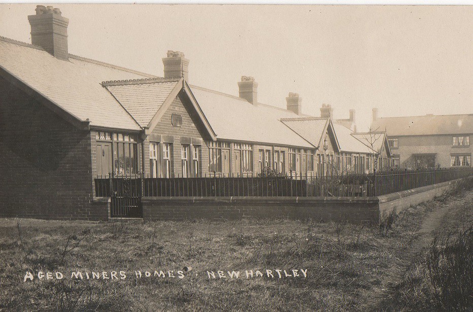 New Hartley the aged miners homes in 1928 From a picture… Flickr