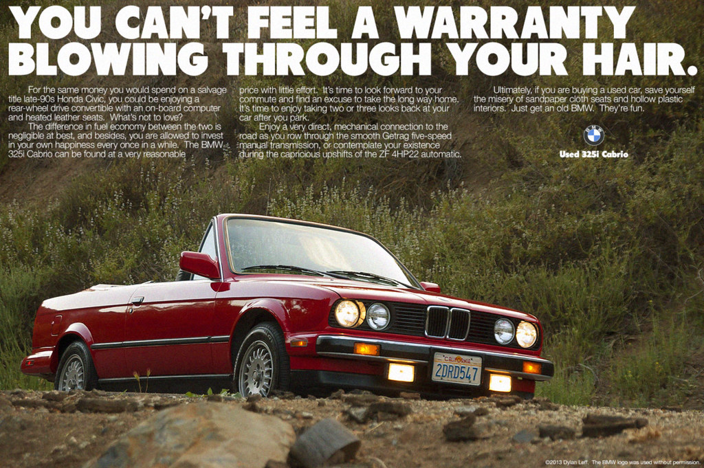 A New BMW E30 Advertisement Dylan Leff Flickr