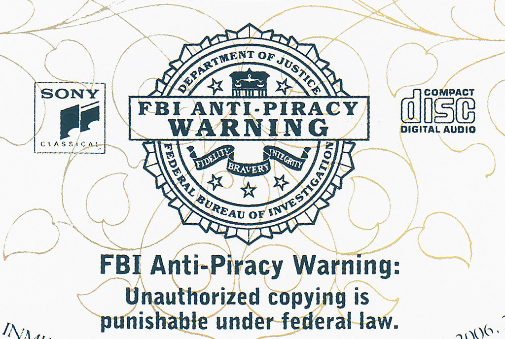 Fbi Piracy Warning Logo Logo Keren
