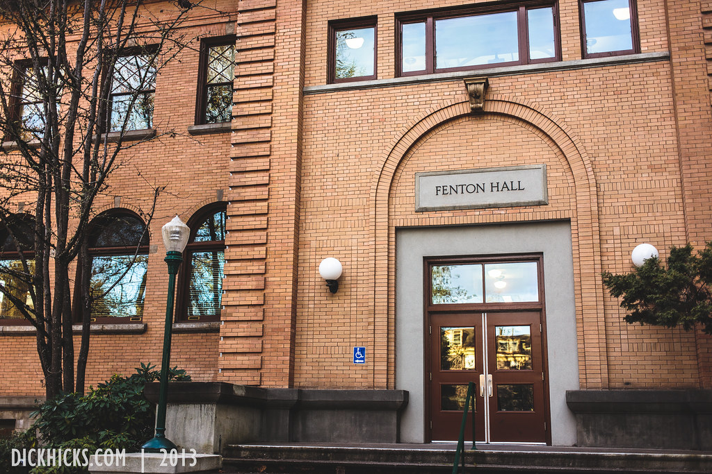 UO Fenton Hall University of Oregon Campus Richard Hicks Flickr