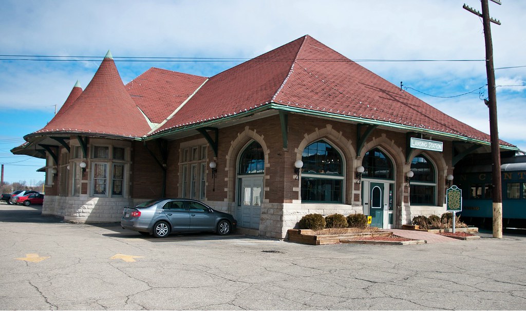 Lansing, MI train station Built in 1903 as a Union Station… Flickr