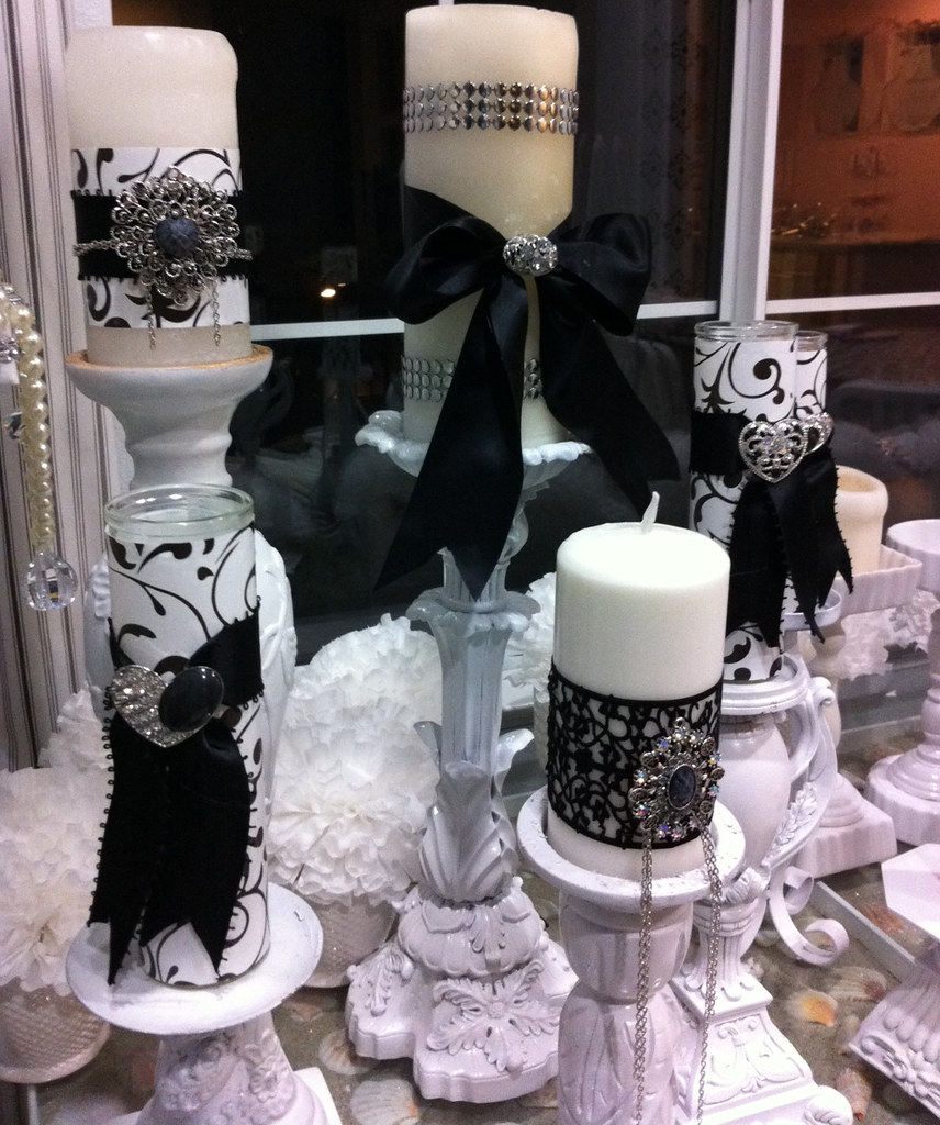 candlesticks Goodwill and dollar store candlesticks spray … Flickr