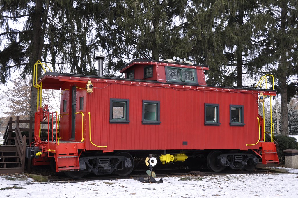 Dover, Ohio Caboose 400 for me! B&O C2172 Located in the … Flickr