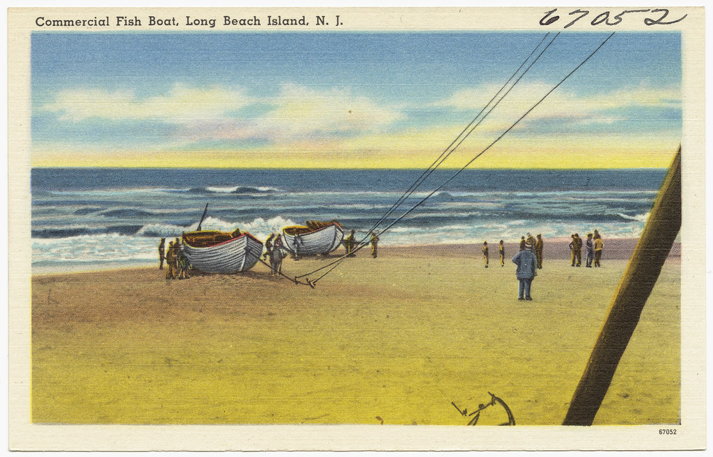 Commercial fish boat, Long Beach Island, N. J. File name … Flickr