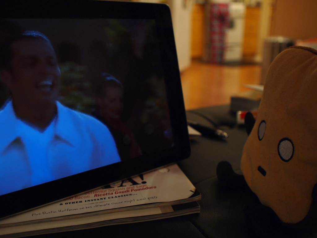 Mr Toast Watching Some YouTube on the iPad Calgary Reviews Flickr