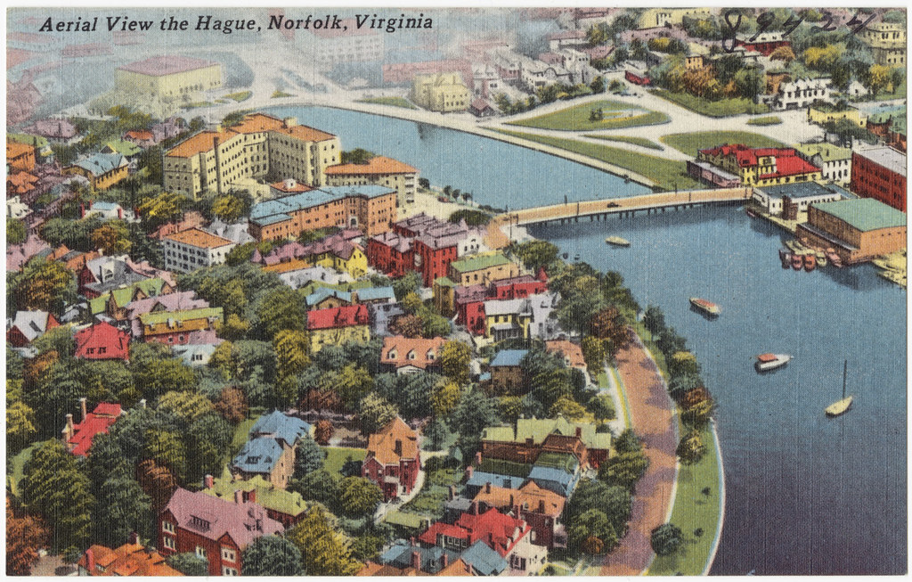 Aerial view the Hague, Norfolk, Virginia File name 06_10_… Flickr