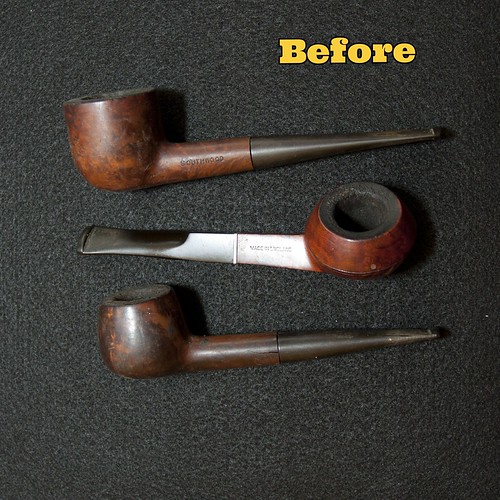 Great Grandfather Jackson's Smoking Pipes restoration (Bef… Flickr