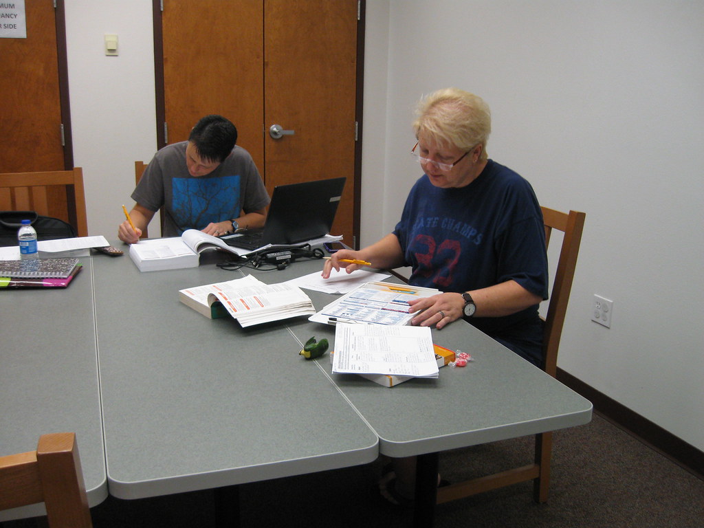 Lutz Branch Library Study Space Visitors to the Lutz Branc… Flickr