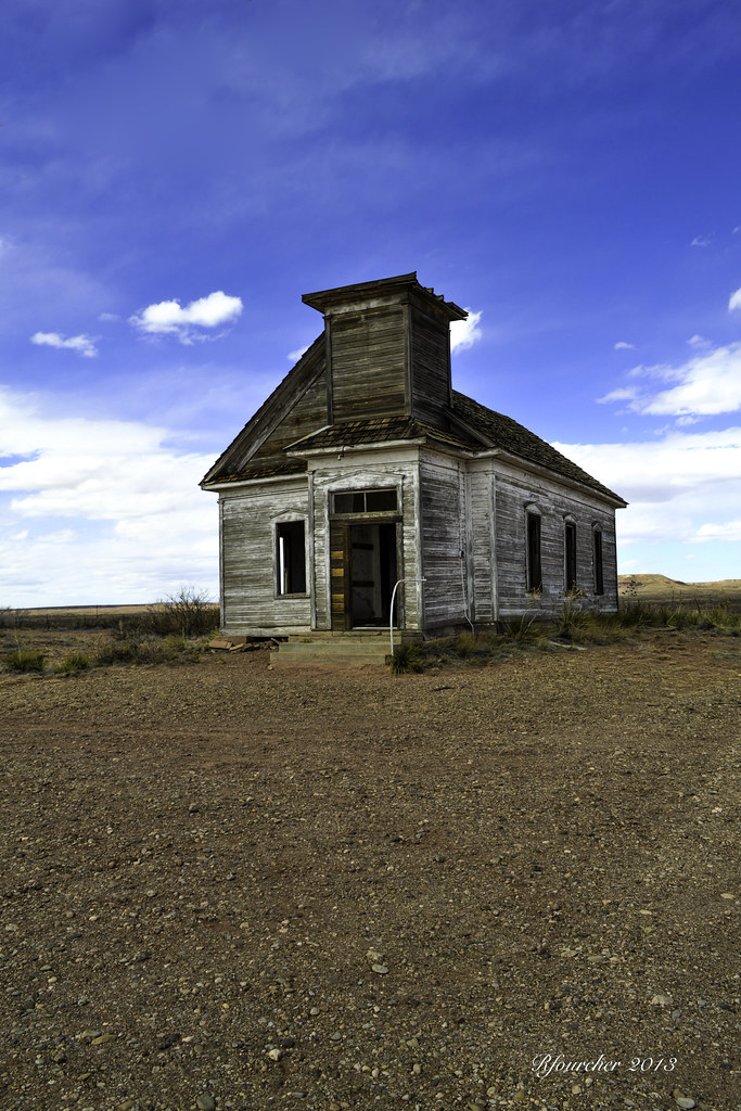 Old Church outside of Fort Sumner NM Beckie Fourcher Flickr