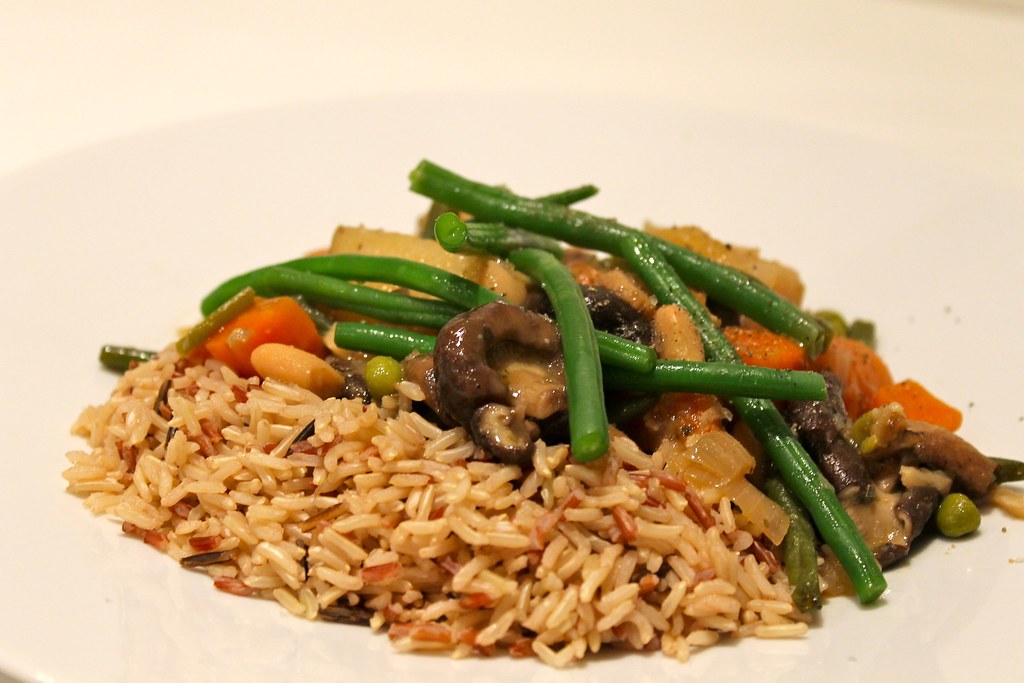 Shiitake and Cannellini Bean Casserole carrotsandclaret.co… Flickr