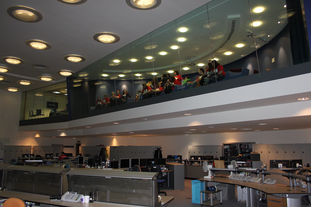 Whittington House, Oswestry Looking up at the viewing gall… Flickr