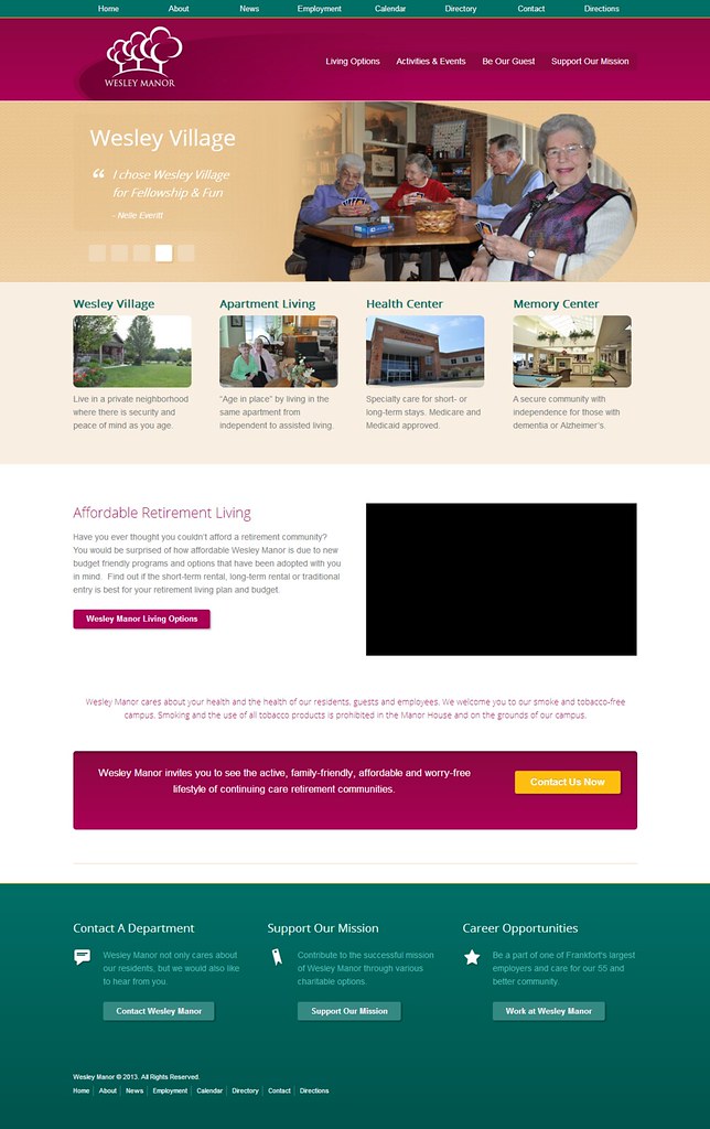 Wesley Manor Continuing Care Retirement Community Fran… Flickr