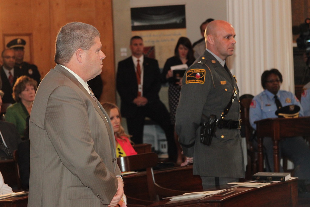 Newly appointed State Capitol Police Chief Glen Allen and… Flickr